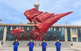 賡續紅色血脈 築牢初心使命——中交路建瑞通建工西王社區城中村改造項目開展慶“七一”主題黨日活動